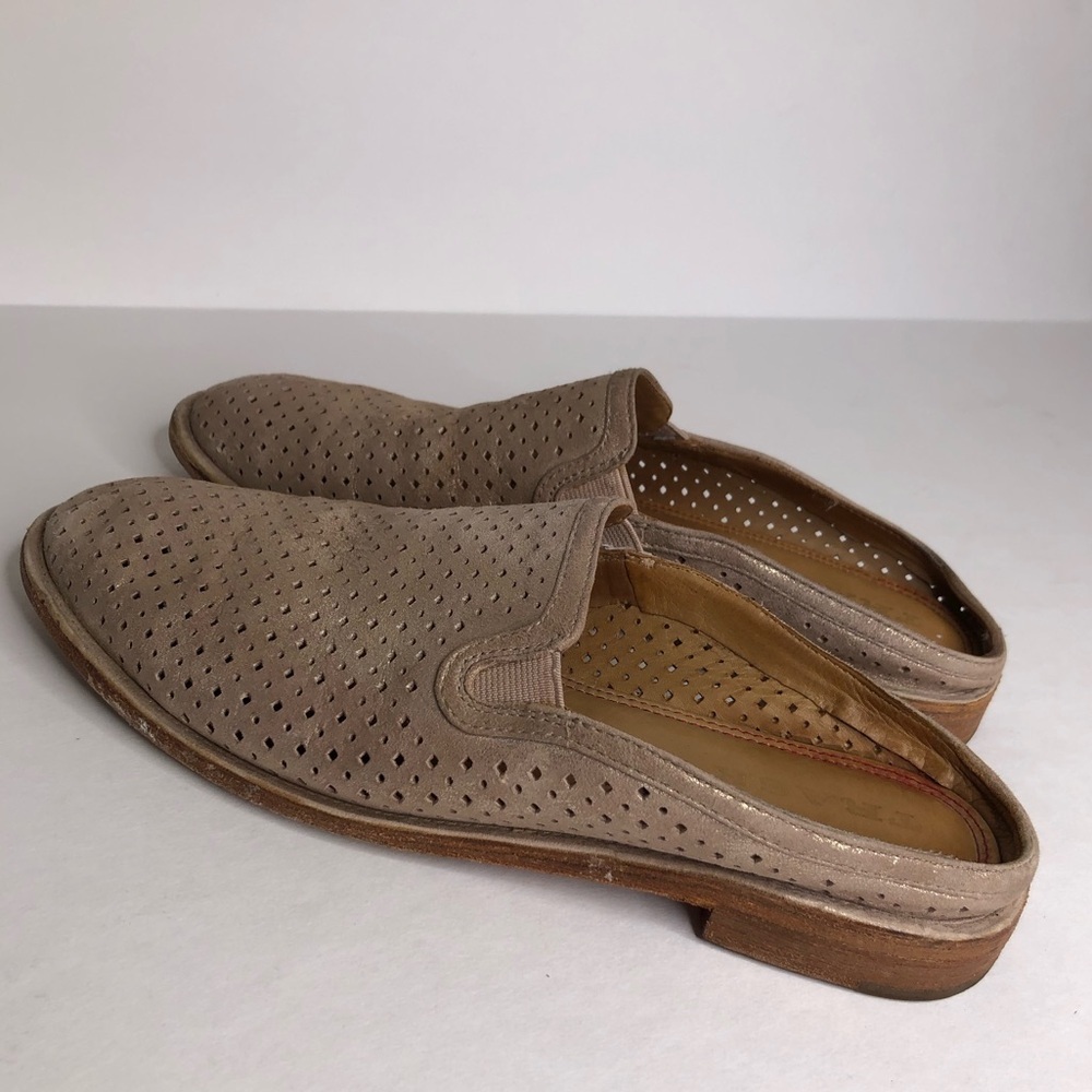 Trask Perforated Tan Loafers - Picture 7 of 11